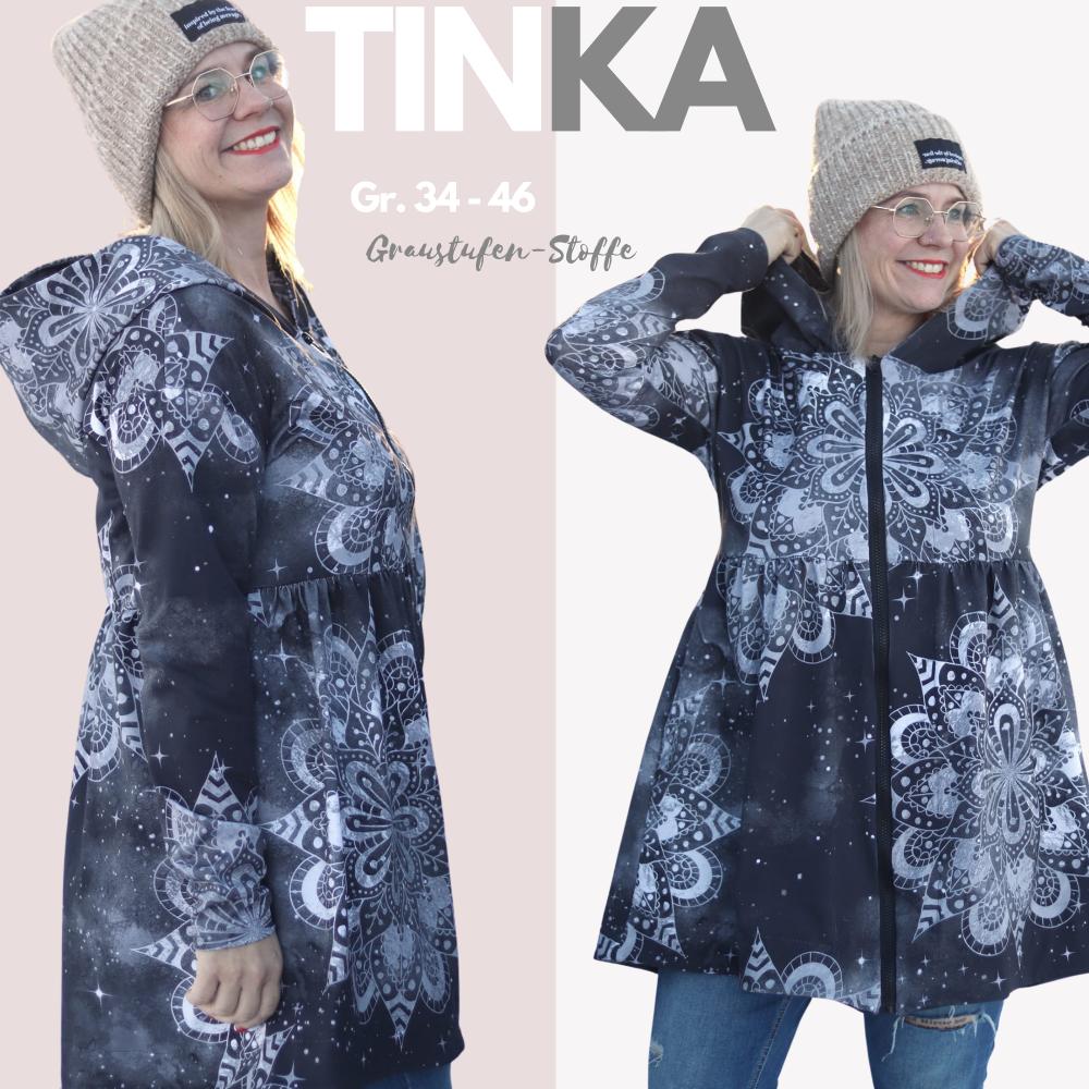 Schnitt der Woche: Schnittmuster Cardigan „Tinka“ als E-Book oder Papierschnittmuster